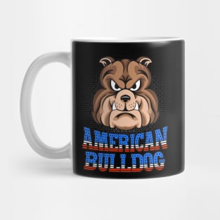 American Bulldog Head Dog Owner Mug